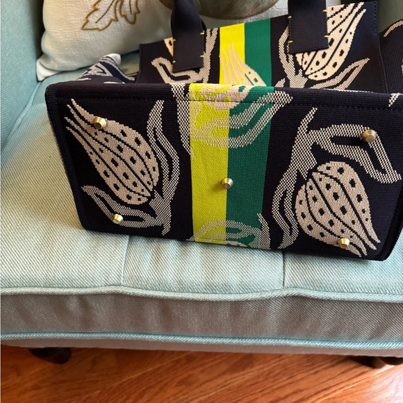 NWT Rothys Navy Botanical Handbag - Picture 3 of 3